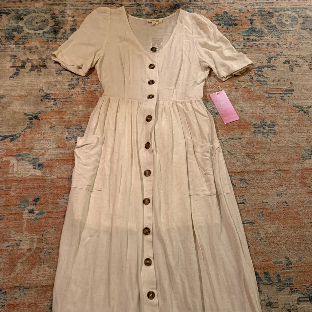 Roolee Midi dress NWT size medium